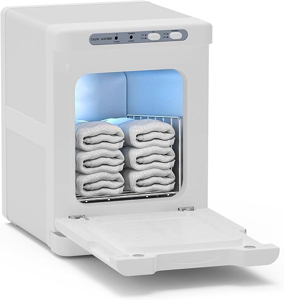 Hot Towel Warmer for Spa,2-in-1 Thermostatic Towel Heater,5L Mini Towel Warmer with Quick and All-Round Heating for Facial SPA,Beauty Salon,Esthetician and Bathroom