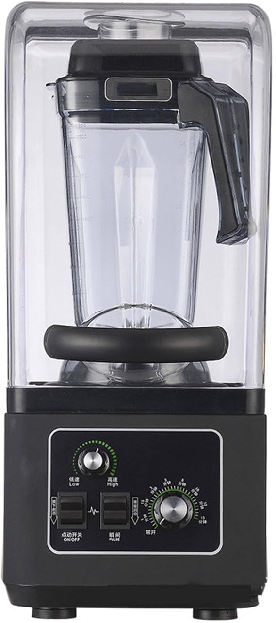 Silent Wall Breaker with Cover, High-Power Home and Commercial Blender for Crushed Ice, Smoothies, Purees, Blenders,B-4.5L