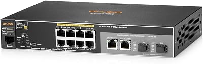 Hewlett Packard Enterprise Aruba 2530 8G PoE Managed Network Switch L2 Gigabit Ethernet 1010010