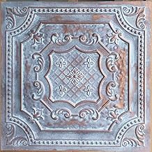 Ceiling Tile Faux tin Weathering Copper bar Decor Wall Panel PL04 10pcs/lot
