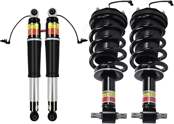 4PCS Front & Rear Shocks Struts Assembly with Magnetic Ride Control,Compatible with 2015-2020 Cadillac Escalade,Chevy Tahoe Suburban,GMC Yukon XL,Replaces for 84176631 & 84176675