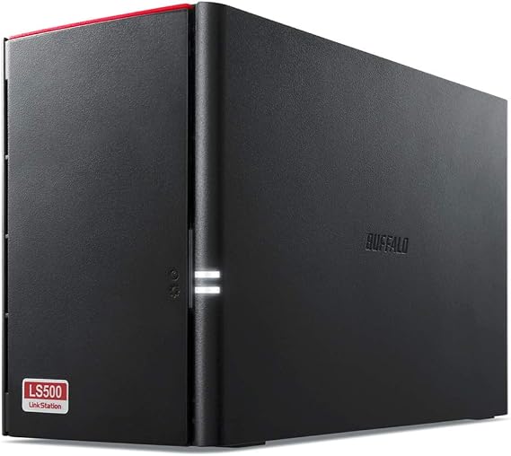 Buffalo LinkStation 520 8TB Private Cloud Storage NAS with Hard Drives Included