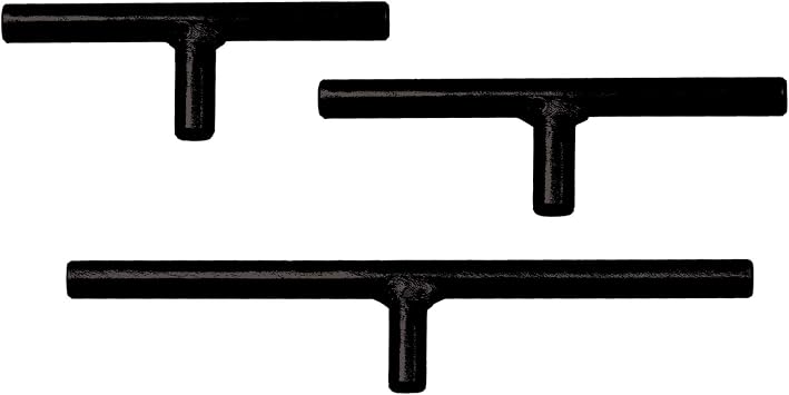 PSI Woodworking CLTSET58 Straight Bar 3pc Toolrest Set, 5/8" Diameter Post (15.875mm)