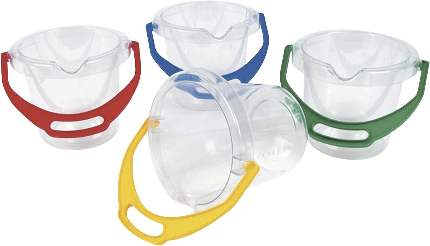 Dantoy Transparent Bucket, 5 Inches, 1 Liter