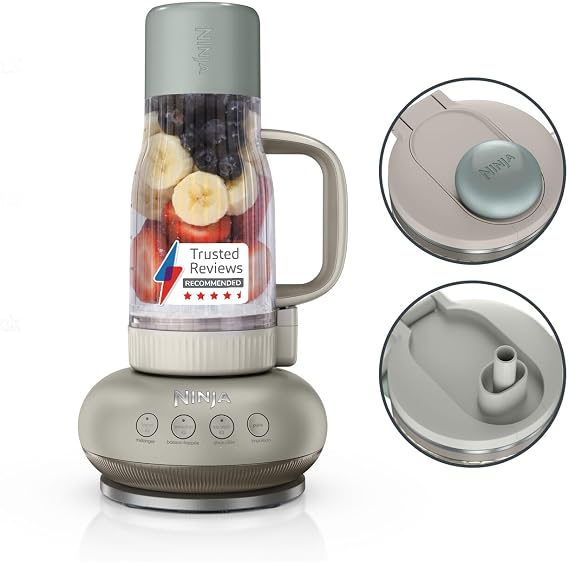 Ninja BlendBoss Blender with Portable Tumbler, Stone DB351UKST