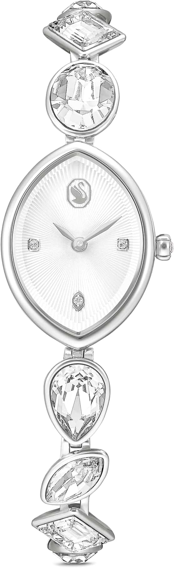 Swarovski Gema Watch, Crystal Bracelet, Silver Tone, Stainless Steel
