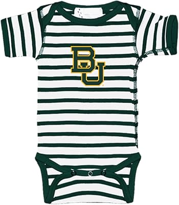 Two Feet Ahead Striped Baby Bodysuit Creeper Baby Boy Clothes for Newborn infants Sizes 0-3M 6M 12M