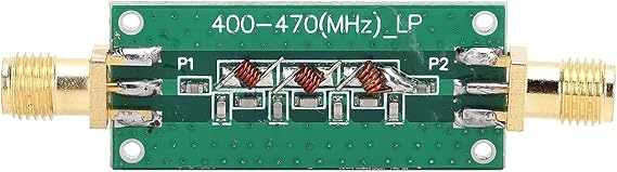 Low Noise Low Pass Filter Module at 400 470MHZ With Efficient Operation Suitable For Multiple RF Uses