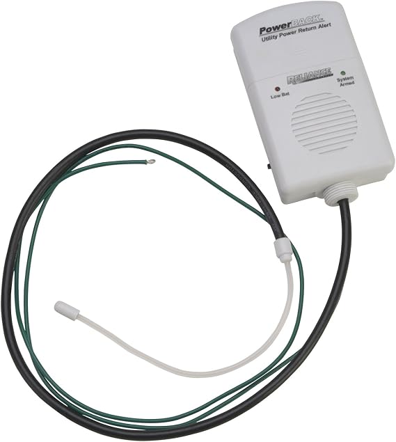 Reliance Controls Corporation THP108 PowerBACK! Mains Return Alarm