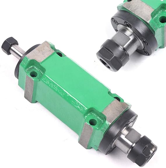 Power Milling Head, ER20 5000rpm-6000rpm Power Head Spindle, Professional Milling Groove Power Head Boring and Milling Head, for Engraving Cutting Milling Drilling Boring