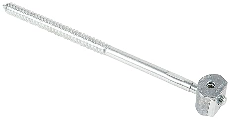 Zipbolt 14.100 Super UT Newel Post Fastener Bulk Pack Quick and Easy Wrench-Free Installation of Staircase Newel Posts, Anchors Post Directly to Wood or Concrete Floor