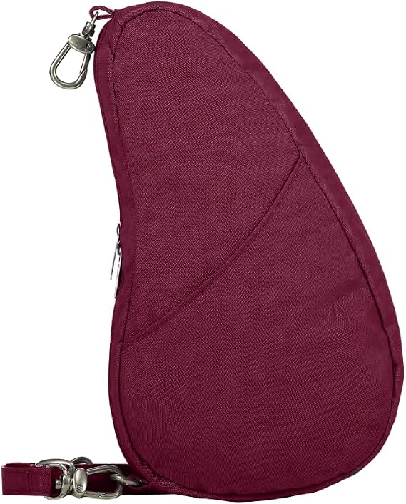 Healthy Bag Bag Textured Nylon Large Baglet Ruby
