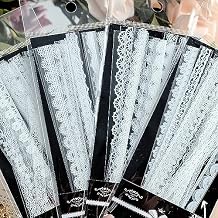 Lace Stickers Set - Maxleaf 120PCS Vintage PET White Lace Stickers for Decoration Planners Scrapbook Laptops Journals Cups Vase Flower Pot Crafts Photo Frame