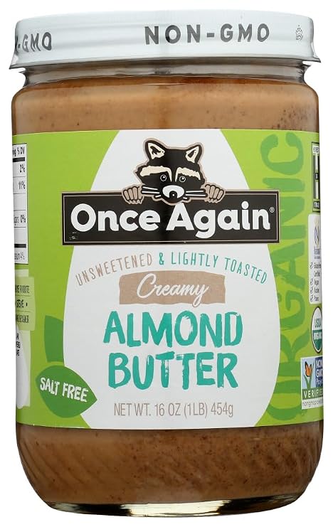 Once Again Smooth Almond Butter 16 Oz (Pack of 3)