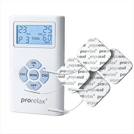 Prorelax TENS + EMS Duo. Electrostimulation device 2 therapies with one device therapy mode
