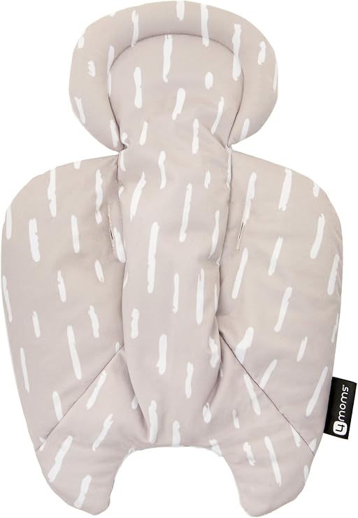 4moms RockaRoo and MamaRoo Infant Insert, Machine Washable, Soft, Plush Fabric, Reversible Design, Sand