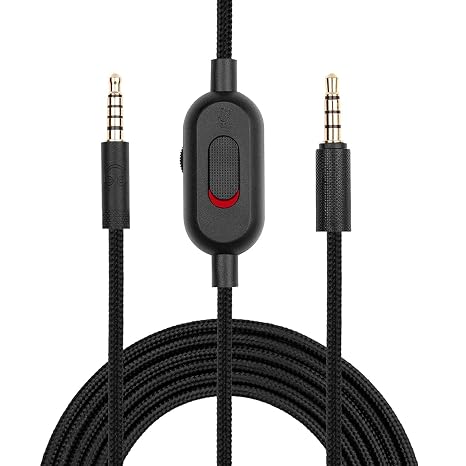 Headset Cable for Logitech G Pro, G Pro X, G433, G233 Earphone Sound