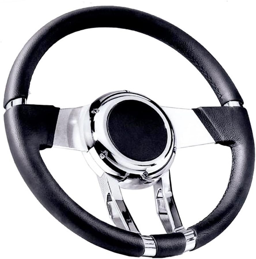 Flaming River FR20150 Black Waterfall Steering Wheel