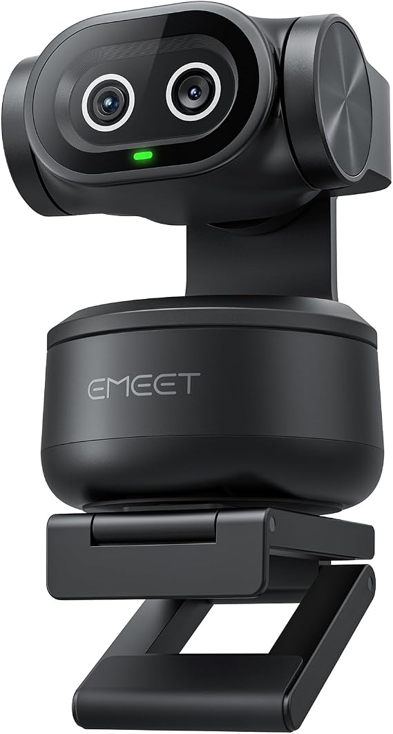 EMEET PIXY Dual-Camera AI-Powered PTZ Camera 4K, AI Tracking