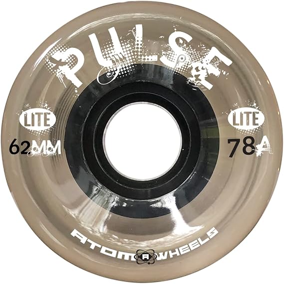 Atom Skates Quad Roller Wheels Pulse/Outdoor/Hardness 78A
