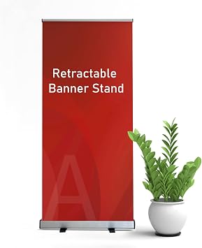 NANYANG HEAVY-DUTY Retractable Roll Up Banner Stand (48"x80")