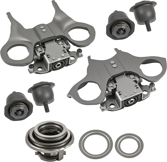 Clutch Release Fork Lever Kit compatible with Ford Focus Fiesta B-MAX EcoSport 2012-2019 compatible with 6DCT250 DPS6 PS250 Dual Clutch Transmission replace CA6Z-7515-J CA6Z7515K
