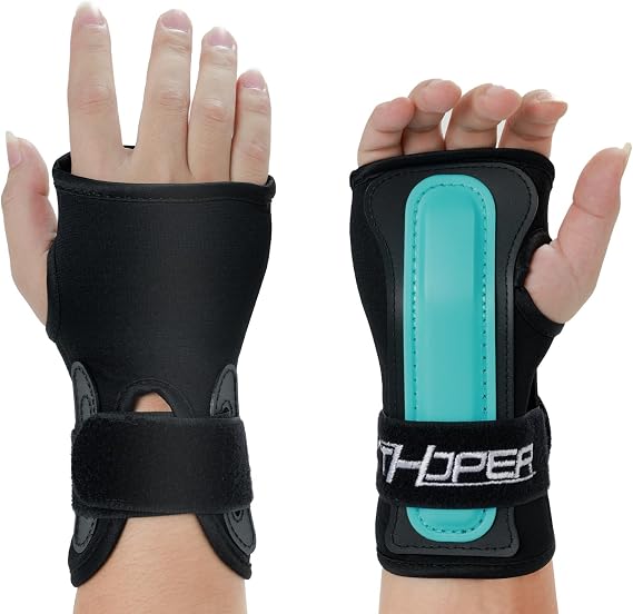Wrist Guards Hand Protector for Snowboarding, Skiing, Skateboarding, Skating, Sports Wrist Brace Protective Gear(1 Pair)