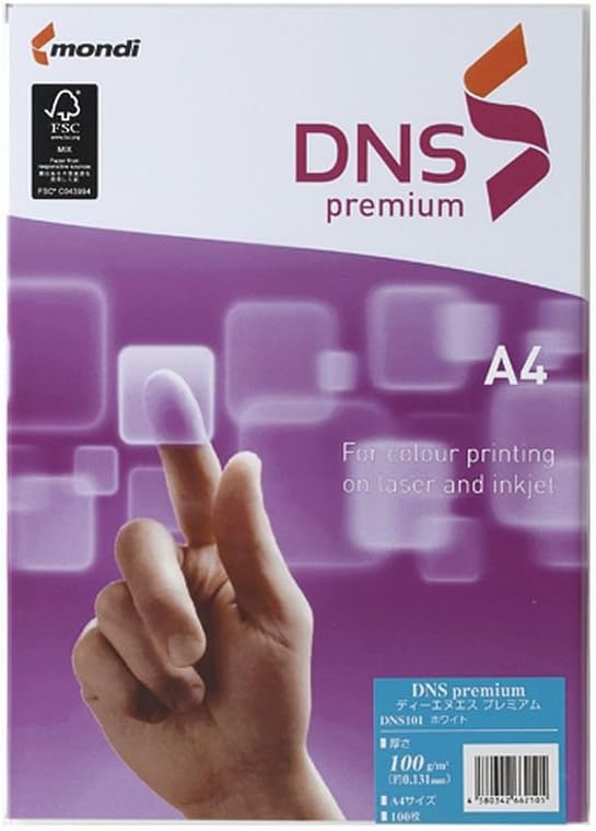 （まとめ買い）伊東屋 コピー用紙 DNS premium A4 100g/m2 100枚 DNS101 3冊セット