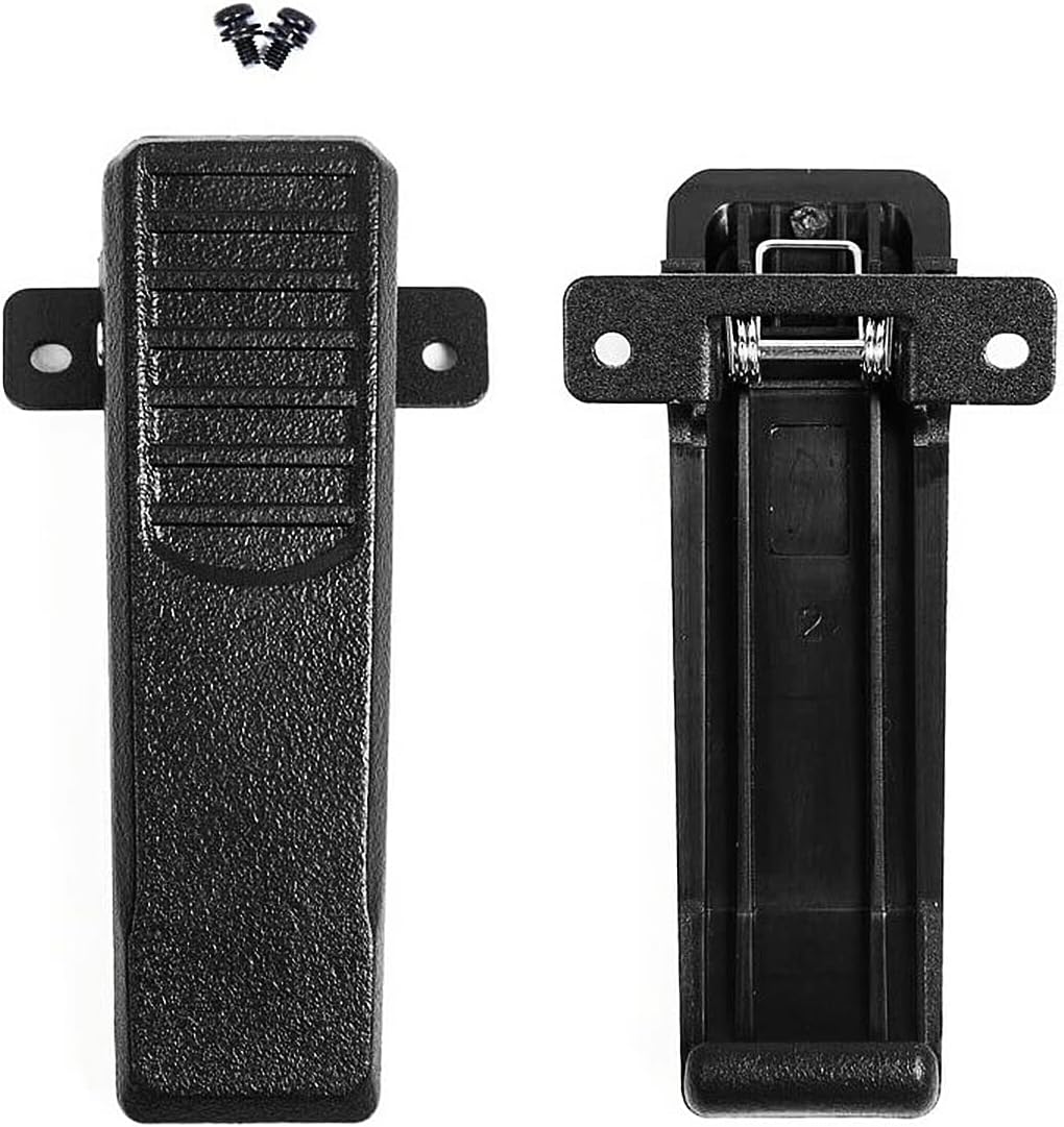AnyTone Replacement Belt Clip for AnyTone AT-D878UV Plus,D878UV,D868UV | D858,BTECH DMR-6X2,Original 2Pcs.