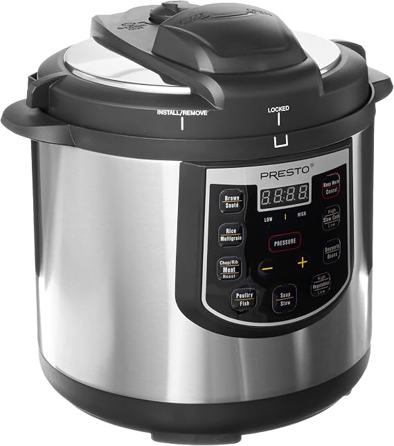 Presto 02141 6-Quart Electric Pressure Cooker