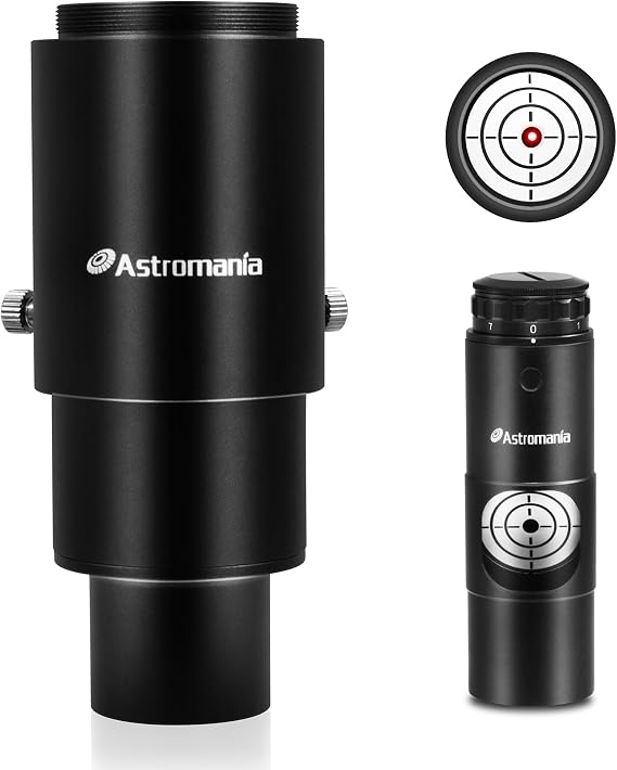 Astromania 1.25" Next Generation Laser Collimator - Bundle with - 1.25" Extendable Camera Adapter