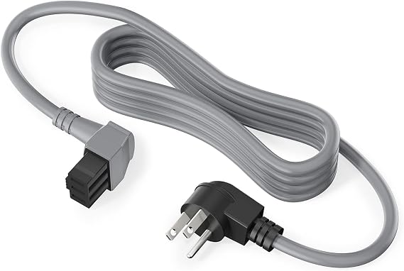 VHBW for Bosch Dishwashers Power Cord SMZPC002UC-00747210, Compatible with 24'' Bosch 800/300/500 Series Power Cord, Works with 00752018 Junction Box Plug Adapter (10A-18AWG)