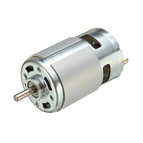 Electric Small Motor 775 DC Motor DC 12V-36V 3500-9000 RPM Ball Bearing High Torque High Power Low Noise Electronic Component Motor