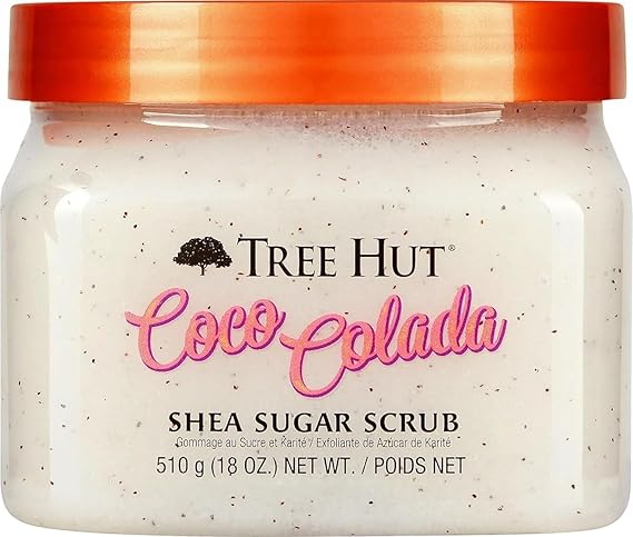 Massage Gun, Deep Tissue Massager Tree Hut Shea Sugar Scrub Coco Colada (Orang)