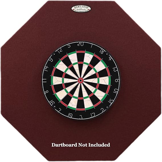 36 inch Professional Dart Board Backboard, Octagonal | Wall Protector | Dartboard Surround