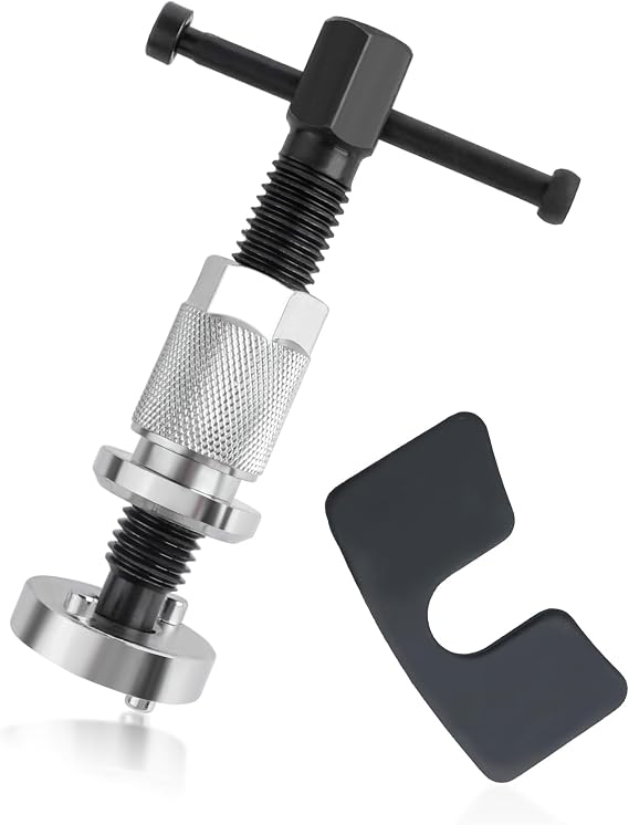 Brake Caliper Compression Tool,High-Precision Steel Car Rear Brake Caliper Tool for Rplacement of Rear Brake Pads,Right Handle Brake Piston Compressor Tool Car Tools (3PCS)