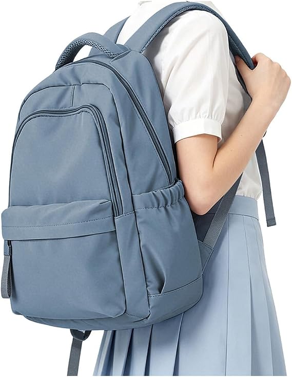 HYC00 School Backpack Secondary Women High School Bag for Teenager Girl Boy