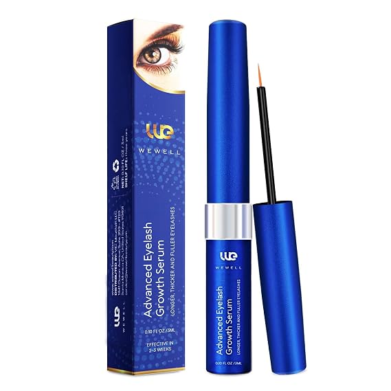 Advanced Eyelash Growth Serum for Lash: Premium Lash Enhancer for Natural Thicker and Longer Lashes Booster for Enhanced Eyelash Thickness 3Ml