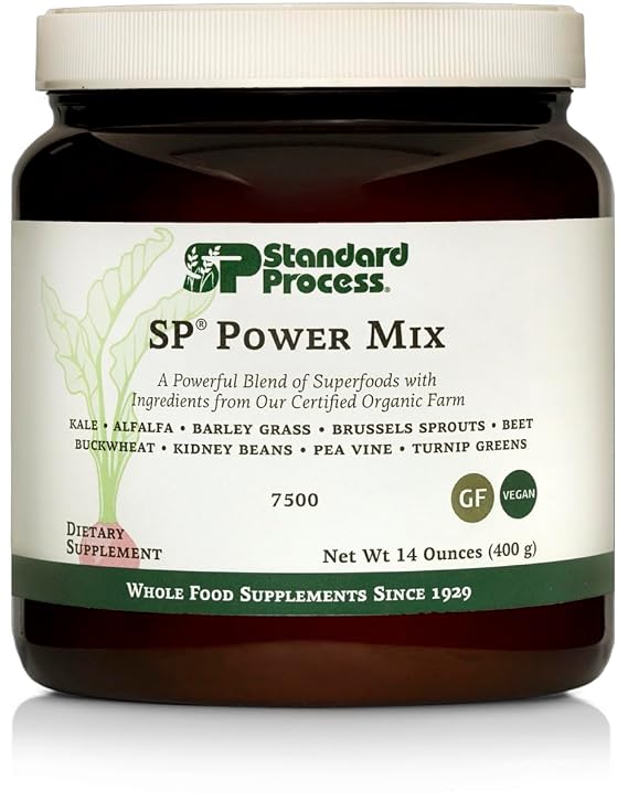 Standard Process SP Power Mix, Plant Superfood Antioxidants, 30-Day Supply