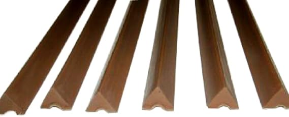 Ozone Billiards K66 Rubber Bumpers Pool Table Rail Cushions (Set of 6) - 8 Foot