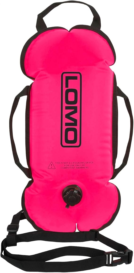 Lomo Swimming Tow Float Open Water Swimming Triathlon- Pink