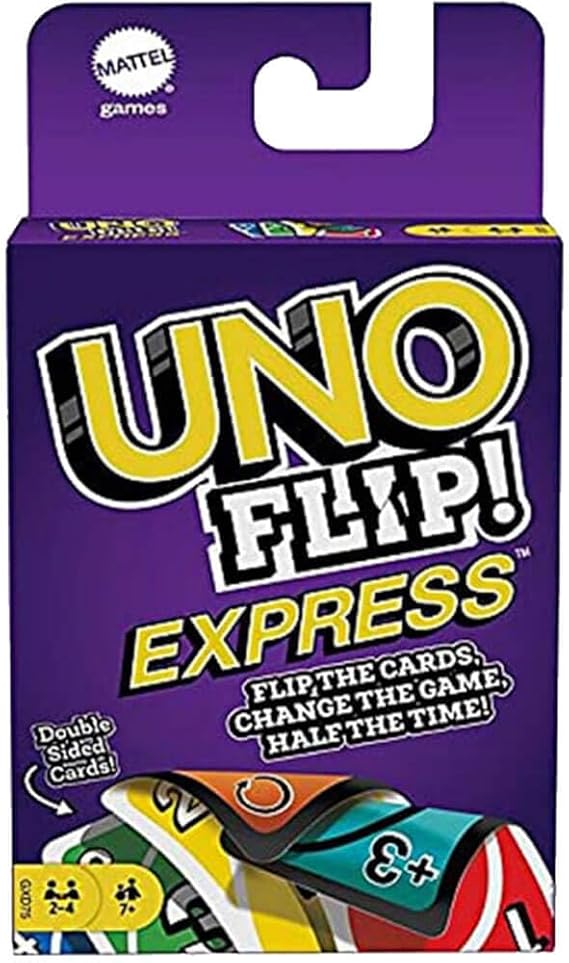 Mattel Games UNO Flip Express
