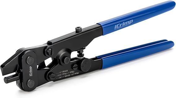 iCrimp Copper Ring Removal Tool Decrimping Tool, Pex Ring Cutter Tool | ASTM F1807 1/2",3/4"and 1" PEX Ring