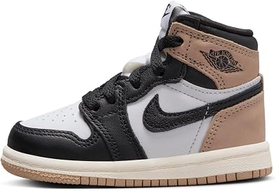 Jordan Toddlers 1 Retro High OG Black/Legend MD Brown-White FD2598 021 - 7