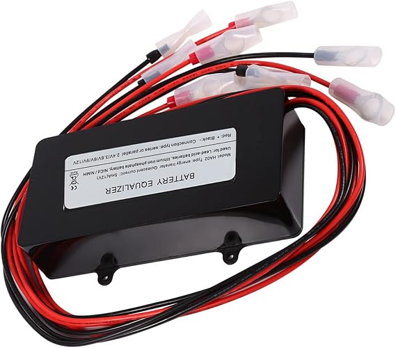 Solar Battery Balancer - 48V Battery Equalizer for Lead Acid, Battery Balancer for Solar System Batteries, Charger for Extending Battery Life