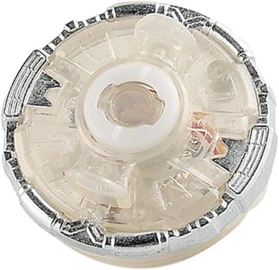 Ailan Burst Fast 4D Top Base LED Flash B Series Burst Toy White Unmatched Durability Metal