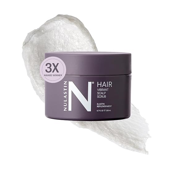 NULASTIN Vibrant Scalp Scrub & Exfoliating Dry Hair Treatment, 6.7 oz