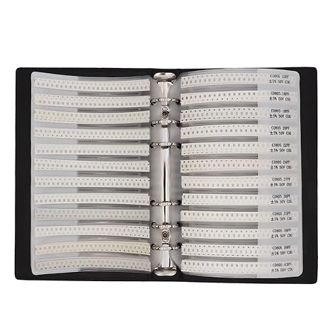 Capacitor Sample Book Mixed Practical All Series SMD SMT Combo Pack Kits 51 Values * 50pcs