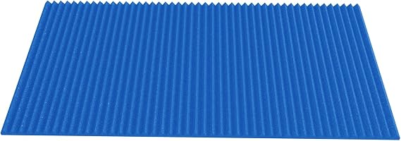 Wedge Acoustic Foam Panels - Studio Foam Sheets For Sound Dampening - 24 x 48 Inches - 1 Inch Thick - 2 x 4 Feet - Sound Dampening Panels