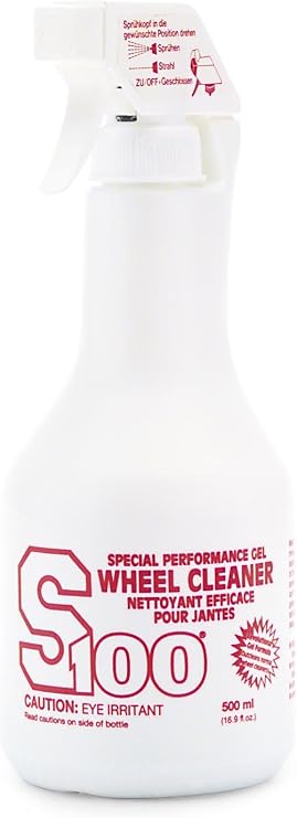 S100 15500G Wheel Cleaner Bottle - 16.9 oz.